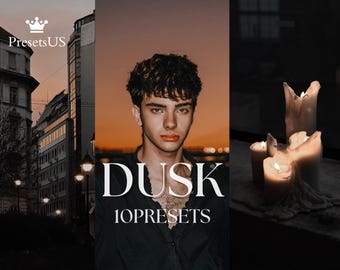 Dusk Lightroom Presets: Dramatic Mobile & Desktop Filters (DNG, XMP, lrtemplate)