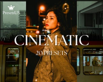 Film-Inspired Cinematic Lightroom Presets (Mobile & Desktop)