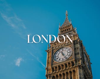 London Lightroom Presets: Cinematic Mobile & Desktop Filters (Instant Download)