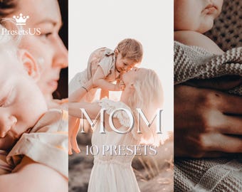 Mom Lightroom Presets: Golden Tones and Cozy Presets (Mobile & Desktop)