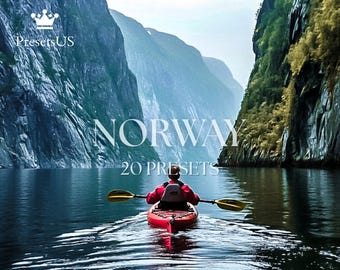 Norway Lightroom Presets: Vibrant Blues Outdoor Filters (Mobile & Desktop)