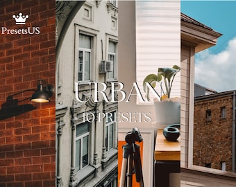 Urban Lightroom Presets: Stylish City Street Filters (Mobile & Desktop)