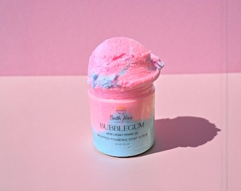 Bodyscrub met kauwgomgeklopte suiker Hydraterende, voedende exfoliërende reiniger