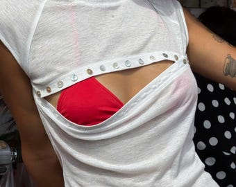 Tasten Bikini Bademode Cover Tshirt