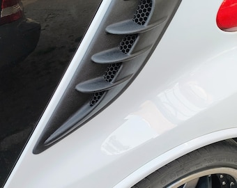 Smart Fortwo 451 Front Air Intake Grille V2 | Engine Protection Upgrade | Smart 451 Exterior Mod | Fits Smart Fortwo