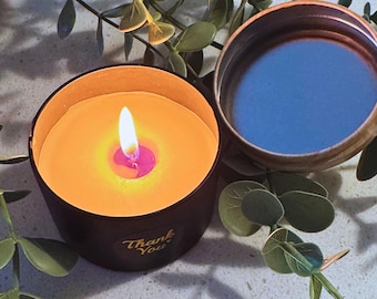 Homemade Gender Reveal Candle | Hidden Color Reveal, 4oz