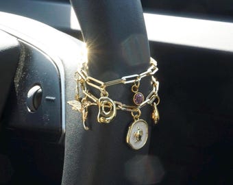 Make Your Car Charms, Customized Steering Wheel Charm,Build Your Own Car Charm, Personalized Car Charm Accessory,Car Jewelry, Car Gift Ideas