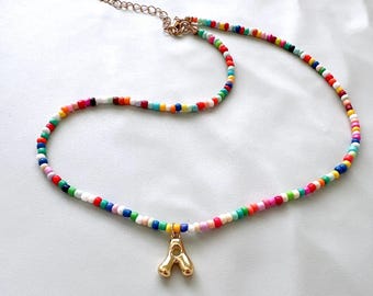 Collana Girocollo Bohémien In Perline Blu Fatte A Mano – Design Vintage E Colorato – Gioiello Etnico Per Donne E Ragazze - 5