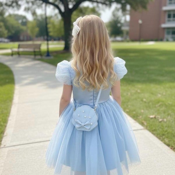 Personalized Seashell Purse: Little Girl Crossbody Bag shoulder Bags for kids
