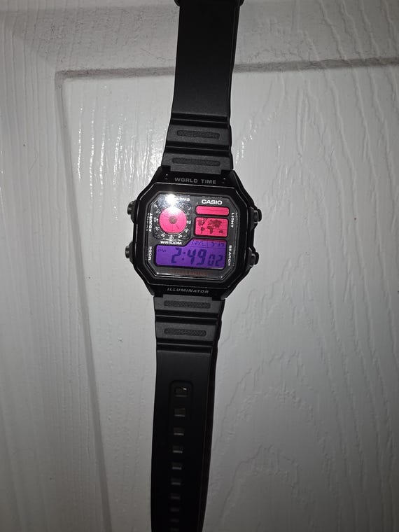 CASIO デジタル腕時計 custom watch カスタムカシオウォッチ（デジタルのみ） - Etsy 日本