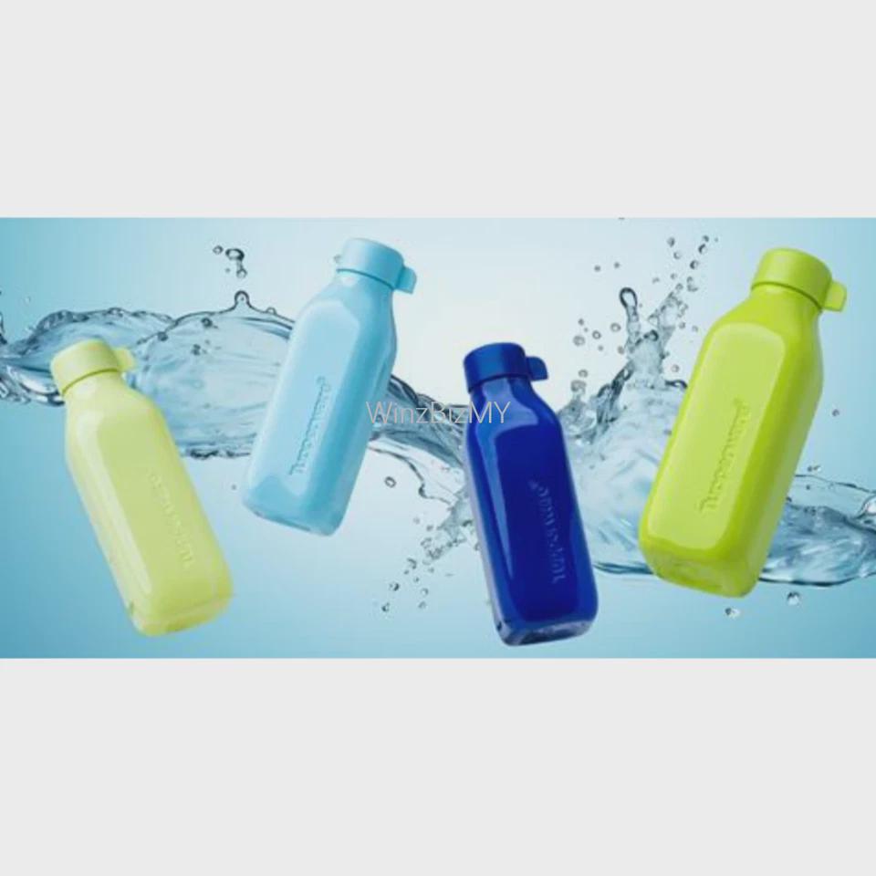 タッパーウェア スクエアエコボトル（4個セット）500ml/16.9オンス