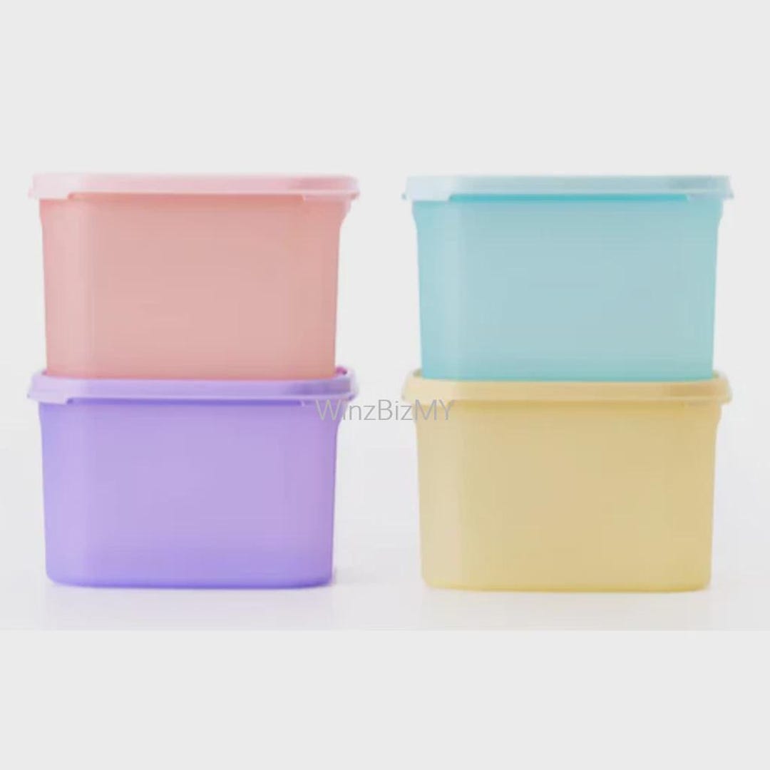 TUPPERWARE Modular Mates Mini Rectangular (set of 4) 1.9L/ 64.2oz - Etsy