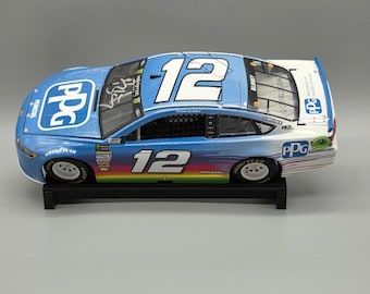 Single Car Track Slant Freestanding Display 1/24 scale