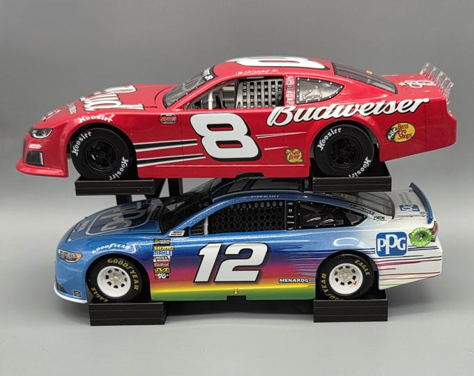 2 car freestanding display 1/24 scale