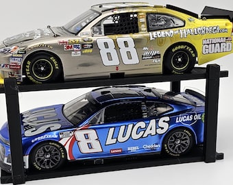 2 car 4 post lift freestanding display 1/24 scale