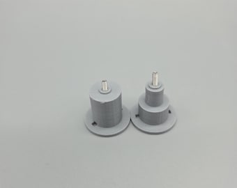 Hold downs for the pictured style foam from 2015 up Styrofoam bases 1/24 Scale set of 5.