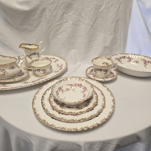Royal Albert Dimity Rose Set - Etsy