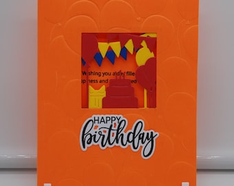 Handmade birthday card