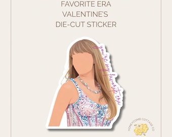 TS Inspired Sticker | Era | Vinyl, Die-Cut | Valentines Day