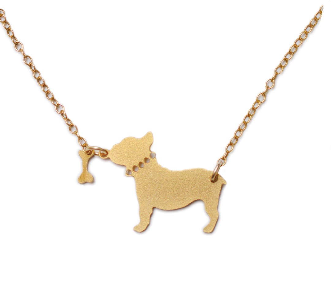 Carino Set Di Cartoni Animati Bulldog Francese Marrone Illustrazione Vettoriale - Immagini