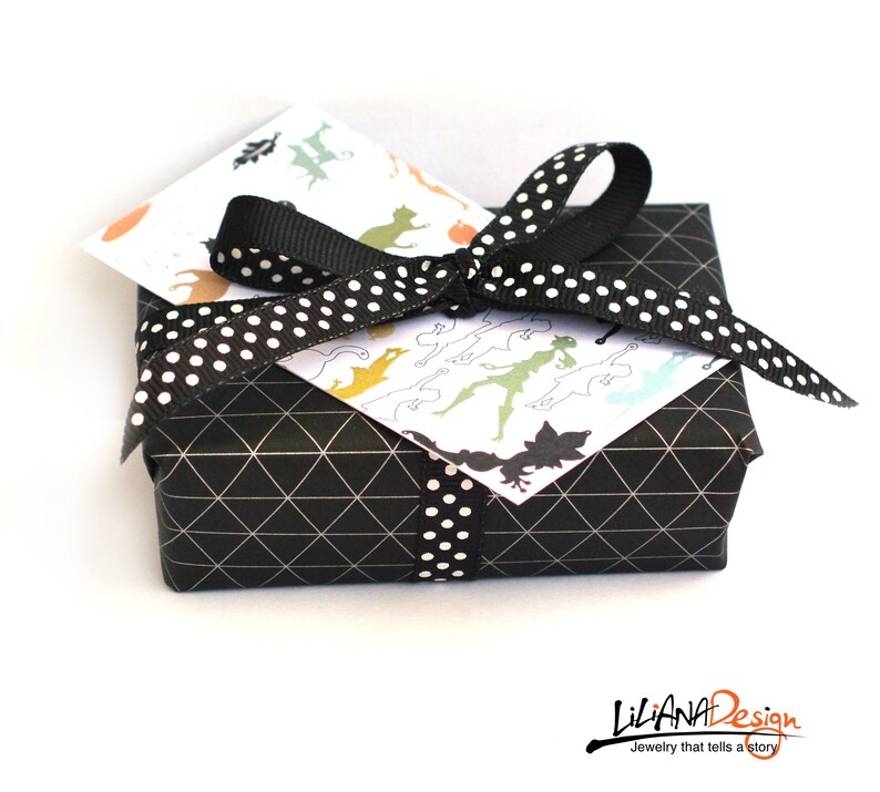 Black Cat Necklace Statement Necklace Gift for Animal Etsy