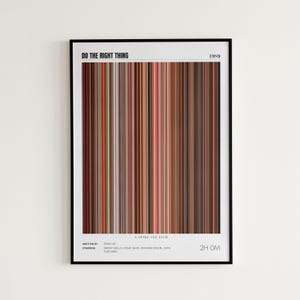 Do the Right Thing Movie Poster, Danny Aiello, Do the Right Thing Print, Frame by Frame Movie Poster Print