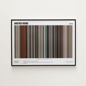 Noch ein rundes Filmplakat, horizontaler Filmdruck, Noch ein runder Druck, Bild für Rahmen Filmplakatdruck
