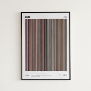 Casino Movie Poster, Robert De Niro, Casino Print, Frame by Frame Movie Poster Print