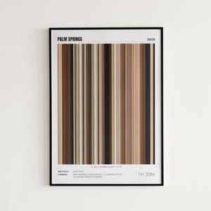 Palm Springs Movie Poster, Andy Samberg, Palm Springs Print, Frame by Frame Movie Poster Print