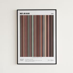 Meet Joe Black Movie Poster, Brad Pitt, Meet Joe Black Print, Frame by Frame Movie Poster Print