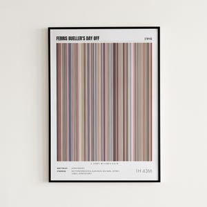 Ferris Bueller&#39;s Day Off Movie Poster, Matthew Broderick, Ferris Bueller&#39;s Day Off Print, Frame by Frame Movie Poster Print