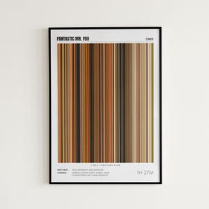 Fantastic Mr. Fox Movie Poster, George Clooney, Fantastic Mr. Fox Print, Frame by Frame Movie Poster Print