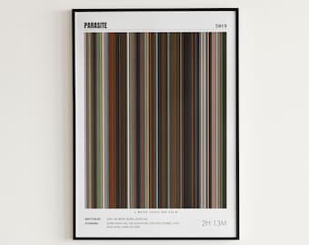 Parasite Movie Poster, Song Kang-ho, Parasite Print, Frame by Frame Movie Poster Print