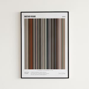 Noch eine Runde Film Poster, Mads Mikkelsen, Eine Runde weiter Druck, Bild für Rahmen Film Poster Druck