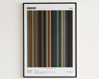 Hereditary Movie Poster, Toni Collette, Hereditary Print, Frame by Frame Movie Poster Print