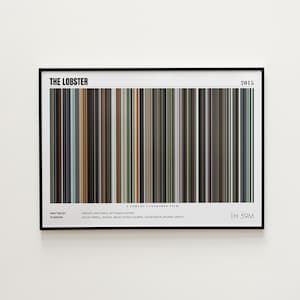 The Lobster Movie Poster, Horizontal Movie Print, The Lobster Print, Frame by Frame Movie Poster Print