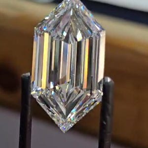 IGI-zertifizierter niederländischer Marquise-Diamant aus Laborzucht: Vintage Step Cut
