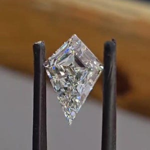 Kite Step Cut Lab Diamant: 0.52 CT, F VVS2, IGI Zertifiziert