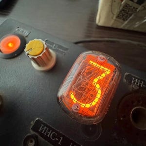 IN-12B Nixie Tubes - USSR Vintage - Matched Set of 6