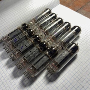 6P15P-EV Tubes USSR NOS Same Production Batch Vintage Vacuum Tubes 50pcs