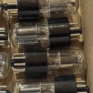 6N9S / 6Н9С Vacuum Tubes NOS – USSR, One Batch lot 4 pcs