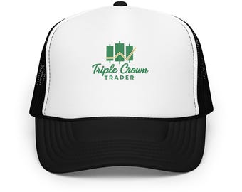 Stock Trader Parody, Foam Trucker Hat, Day Trading Gifts, Bull & Bear Market Humor, Wall Street, Crypto Investor, Unique Stock Market Gift