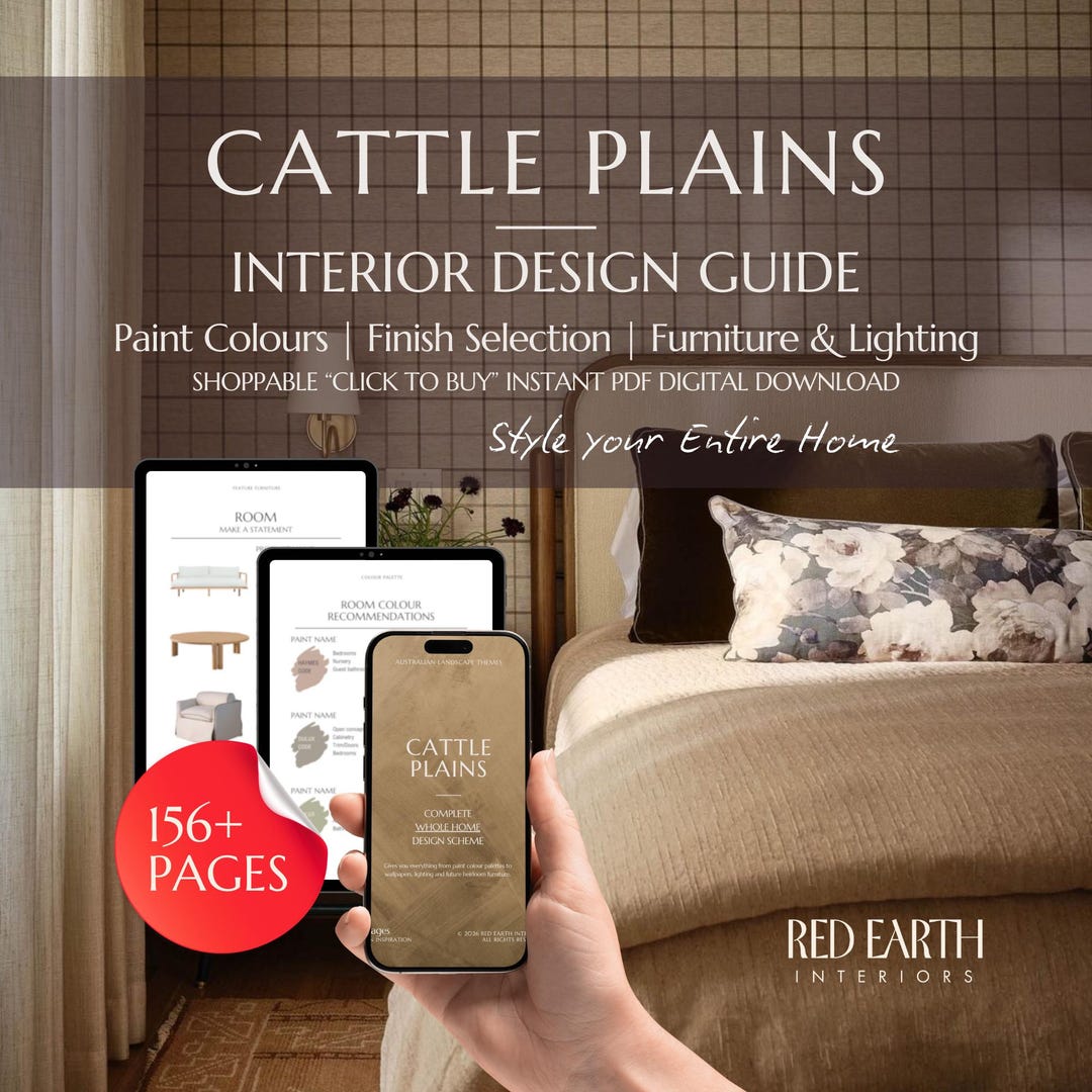 Whole Home Interior Design Guide (digital Download) | Shoppable “click ...