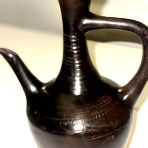 Large Traditional Eritrean & Ethiopian Jebena pot for Coffee ceremony  – Handmade Clay  – African home decor.