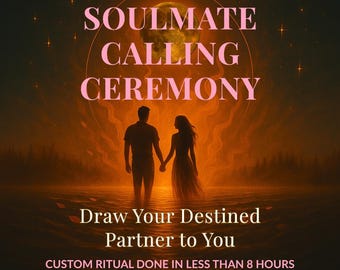 Call in Your Soulmate | True Love Manifestation Ritual, Aligned Partner Attraction Fast | Digital PDF
