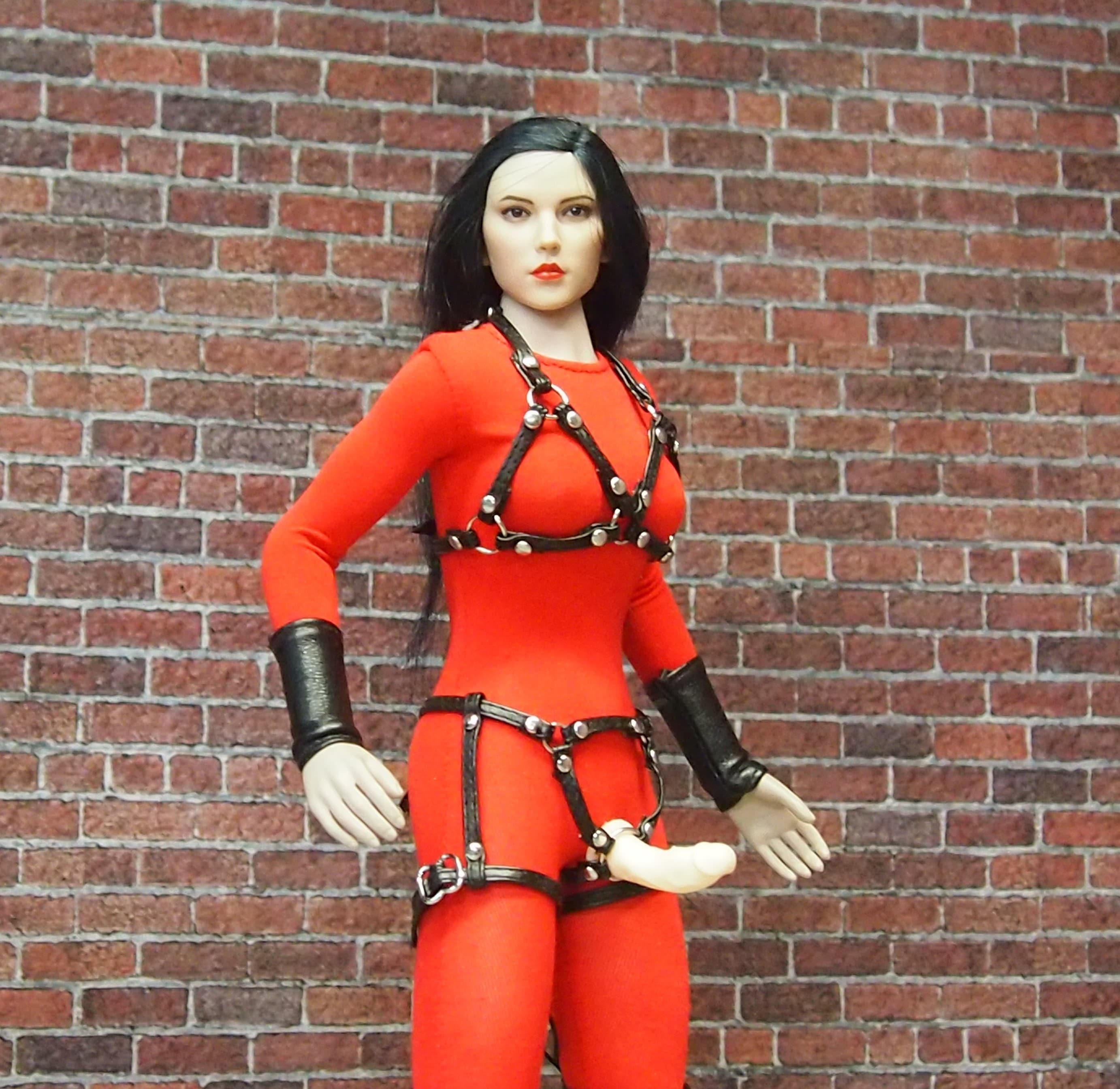 Strapon Harness #3 With Penis for Dolls 1/6 Scale Dolls, Phicen JIAOU Doll  Barbie