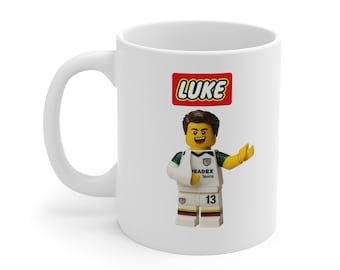 Luke O'Nien Sunderland player minifigure mug
