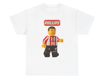 Kevin Phillips Minifigure Tee | Sunderland Player T Shirt