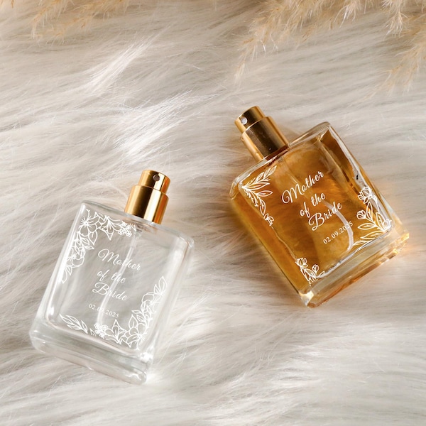 Custom Engraved Wedding Gift Mother Of The Bride And Groom Perfume Bottle,Custom Mom Refillable Perfume Bottle,Ideal Mother of The BrideGift
