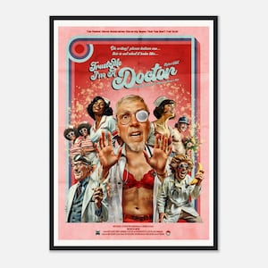 The White Dolemite &#39;Trust Me I&#39;m A Doctor&#39; Framed Vintage Movie Poster